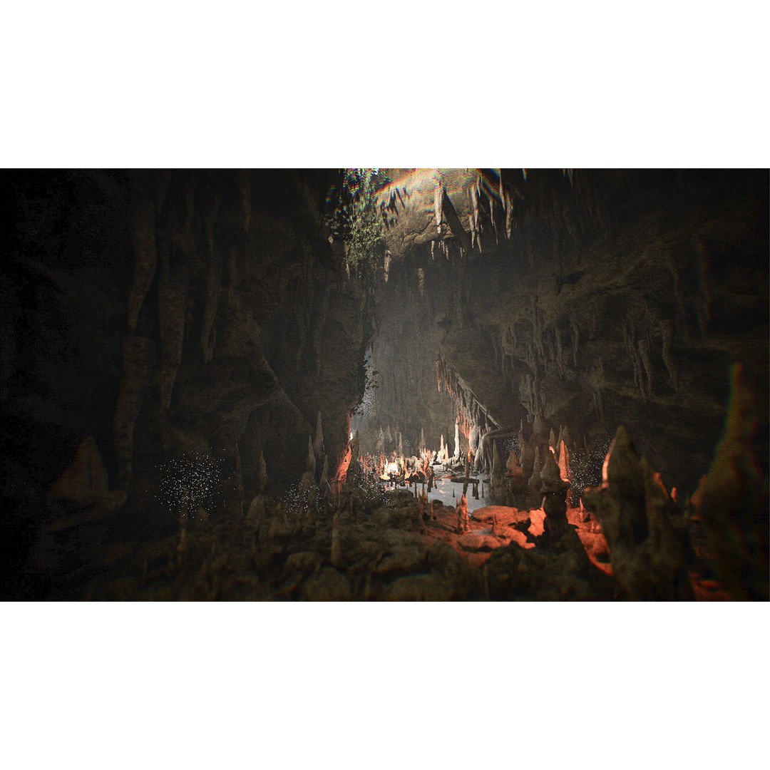 Cave Environment 3D Model – Low Poly PBR Asset, FBX - View 10