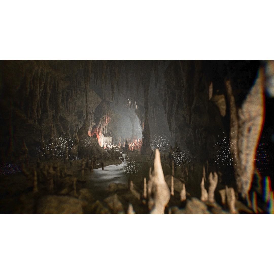 Cave Environment 3D Model – Low Poly PBR Asset, FBX - View 11