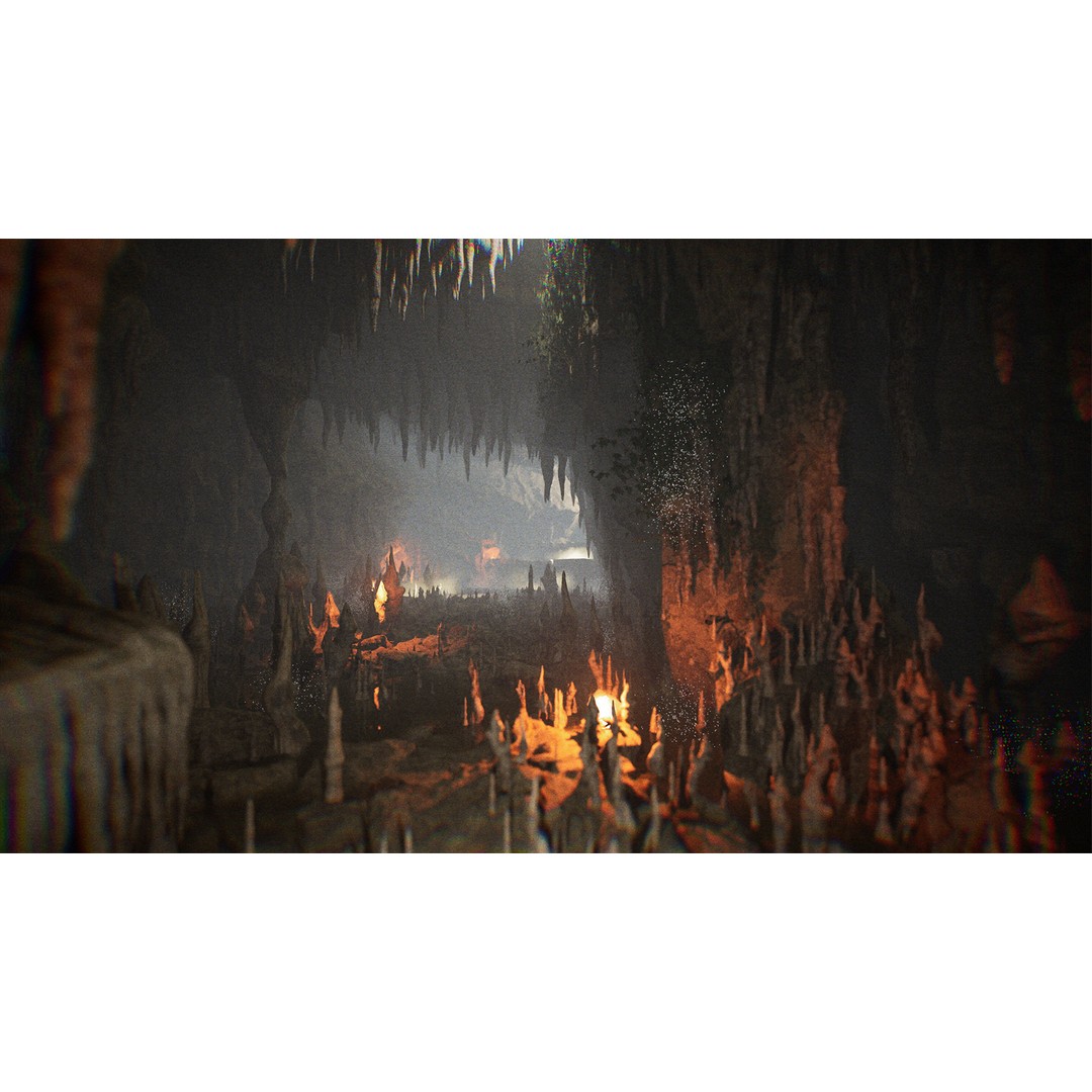 Cave Environment 3D Model – Low Poly PBR Asset, FBX - View 13