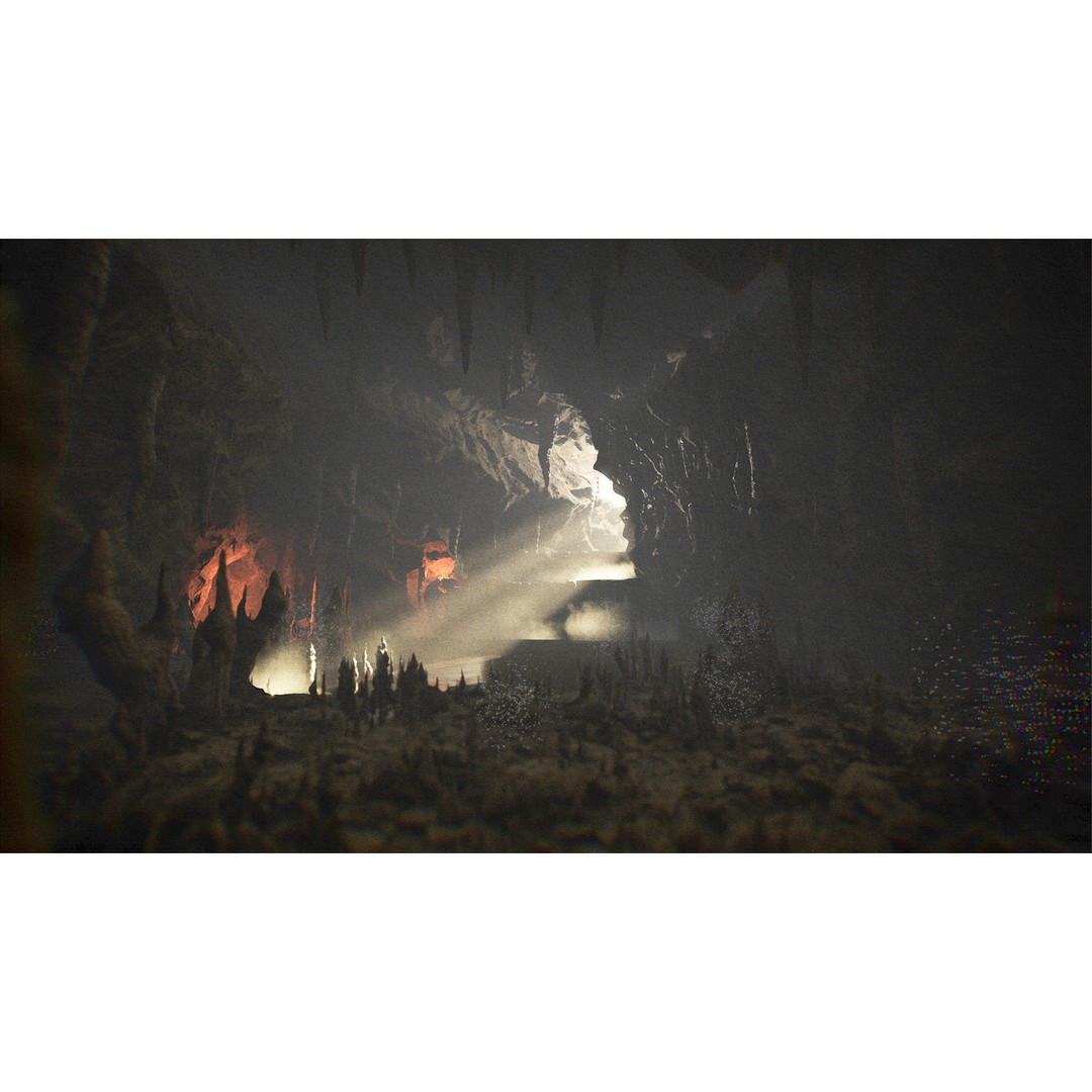 Cave Environment 3D Model – Low Poly PBR Asset, FBX - View 14