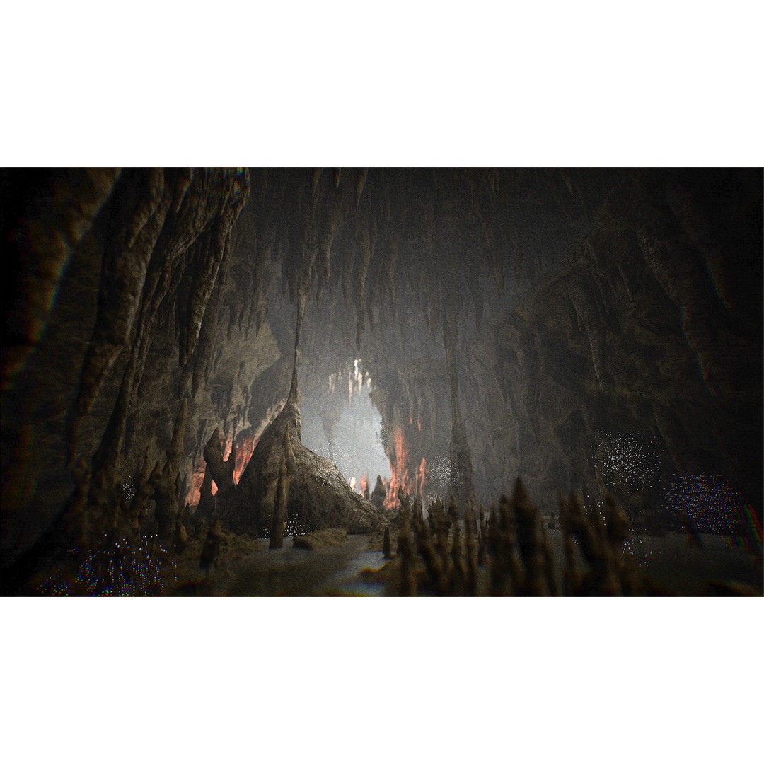 Cave Environment 3D Model – Low Poly PBR Asset, FBX - View 16