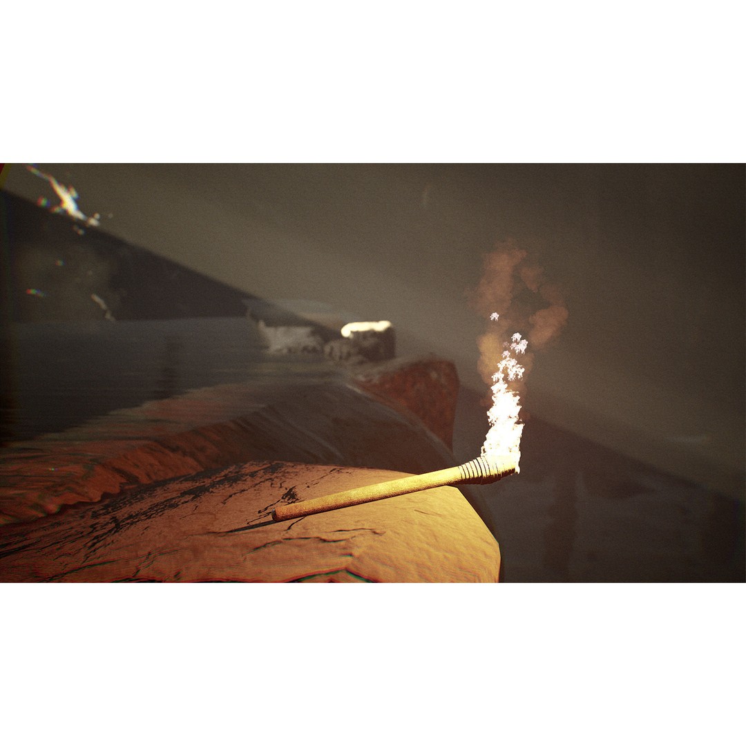 Cave Environment 3D Model – Low Poly PBR Asset, FBX - View 7
