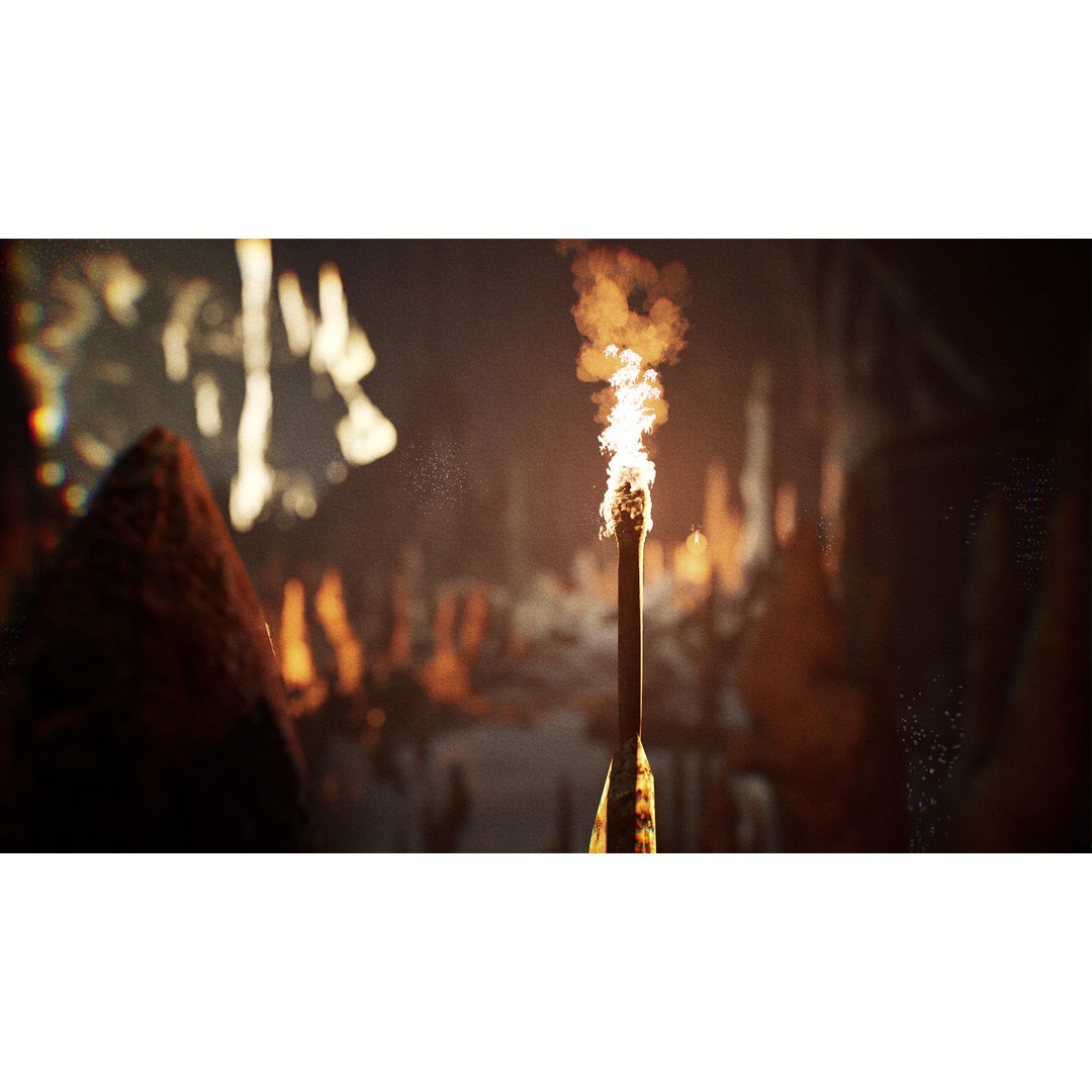 Cave Environment 3D Model – Low Poly PBR Asset, FBX - View 9