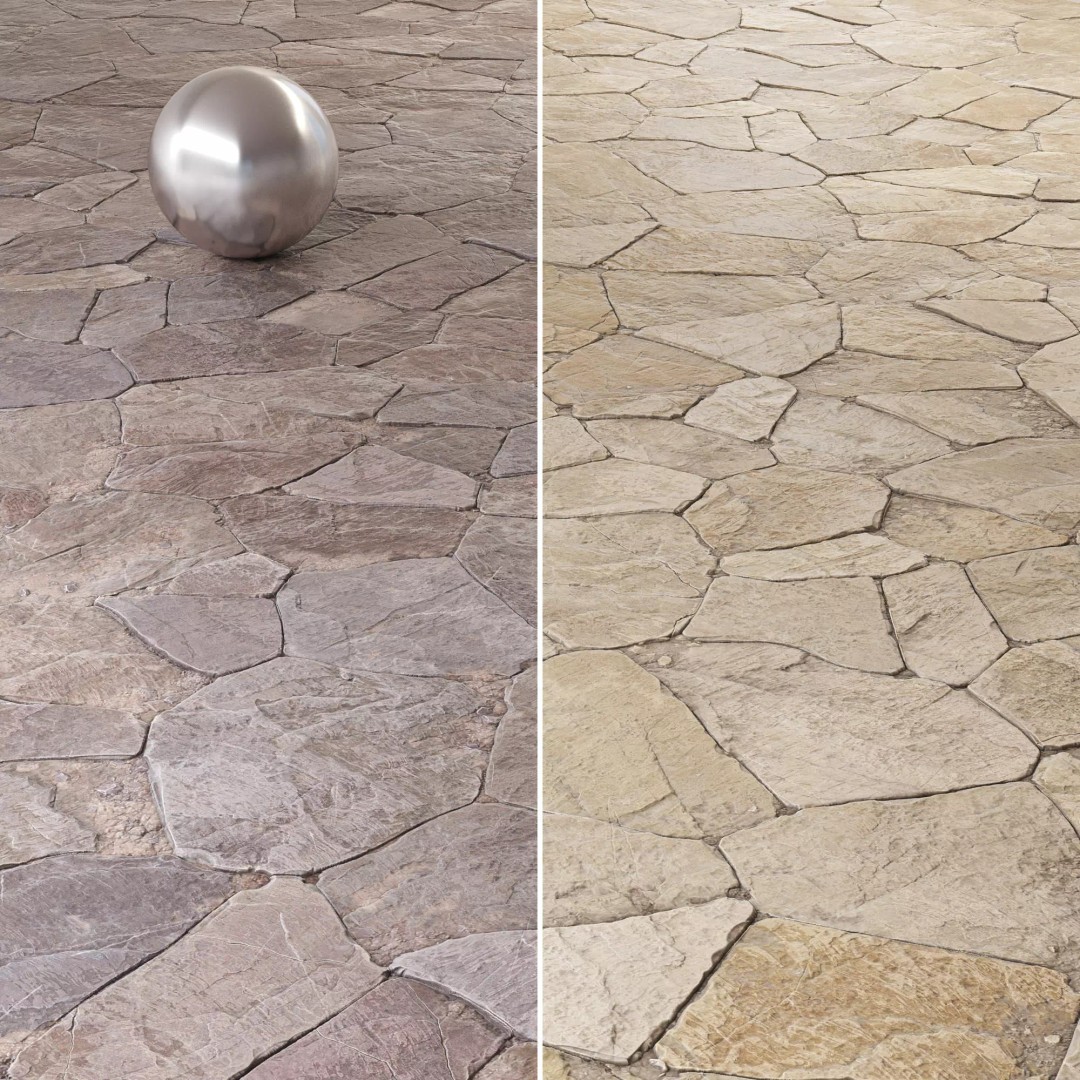 Mrf Pavement 3D Model – Low-Poly PBR Textures, FBX, OBJ - View 2