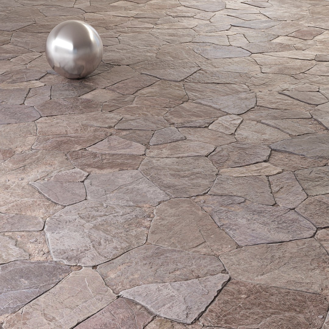 Mrf Pavement 3D Model – Low-Poly PBR Textures, FBX, OBJ - View 3