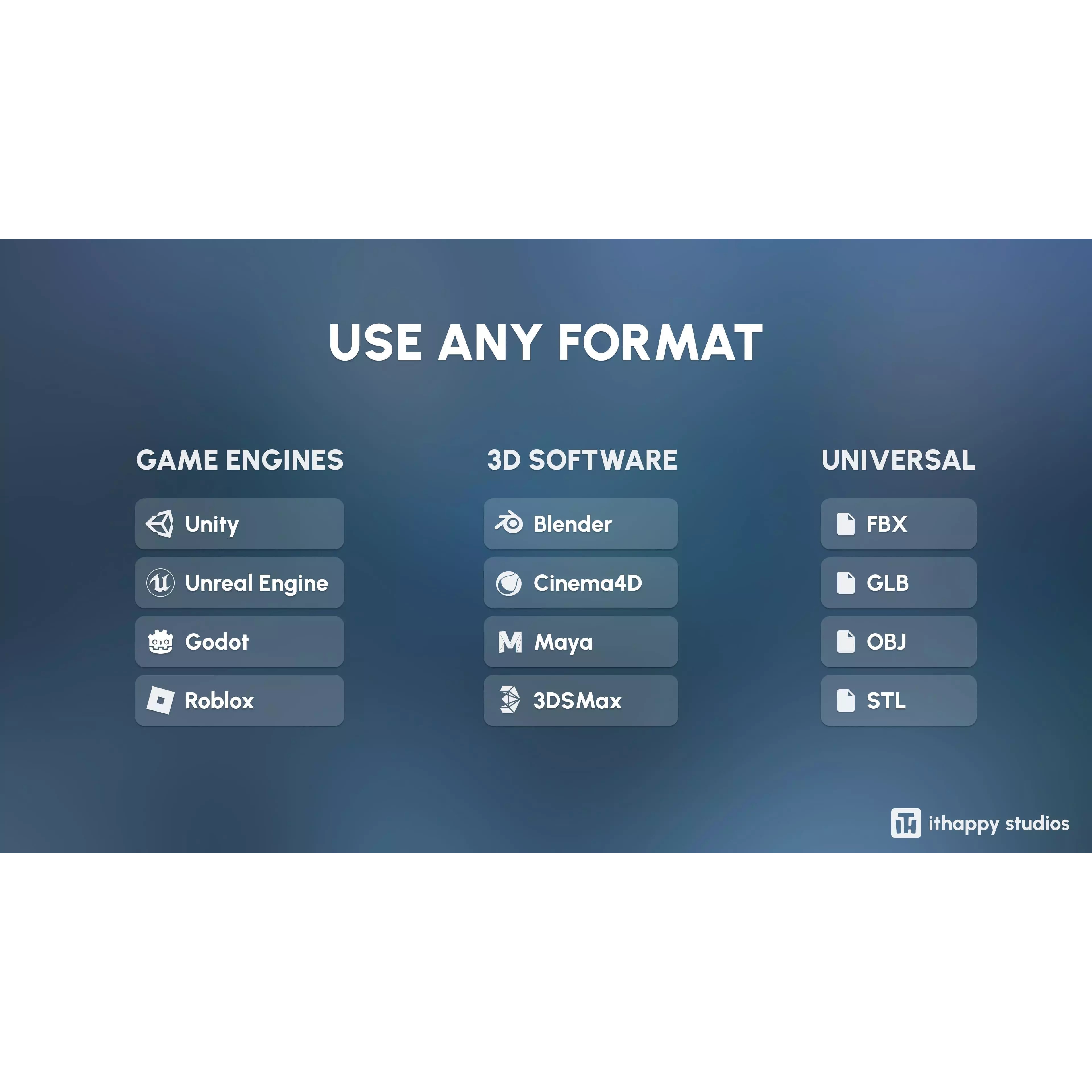 Sci-Fi Props - Low-Poly Game-Ready 3D Model - View 3
