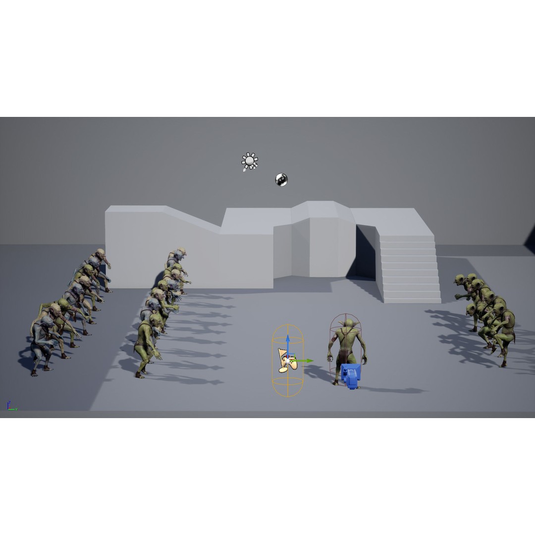 Troll 3D Model – Low Poly Game Ready Animated Character, FBX - View 18