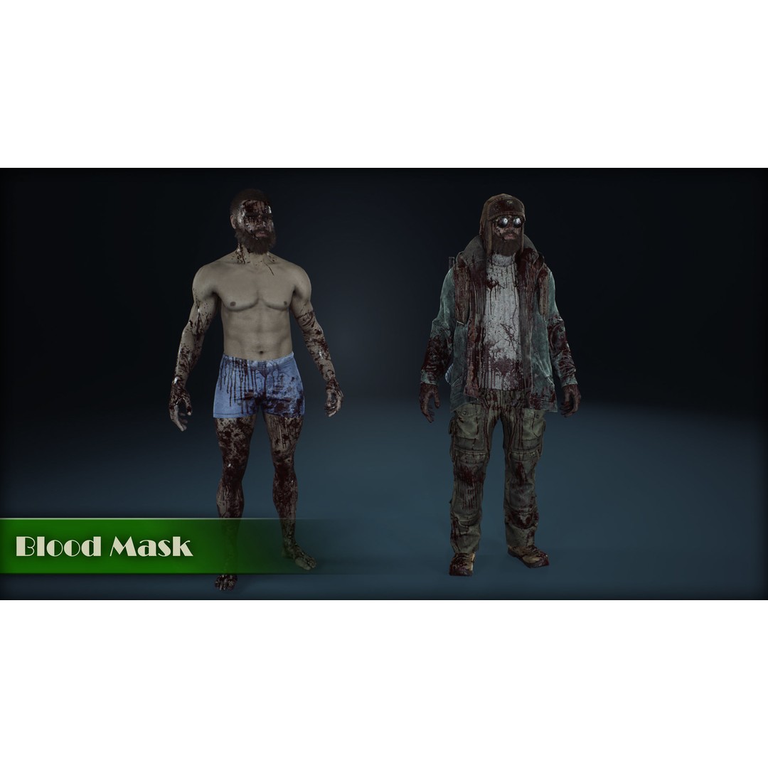 Winter Survivor 3D Model – Low Poly Rigged Character for Unity & UE5 - View 10