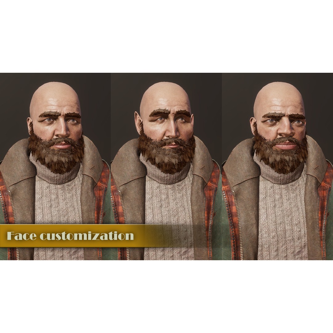 Winter Survivor 3D Model – Low Poly Rigged Character for Unity & UE5 - View 15