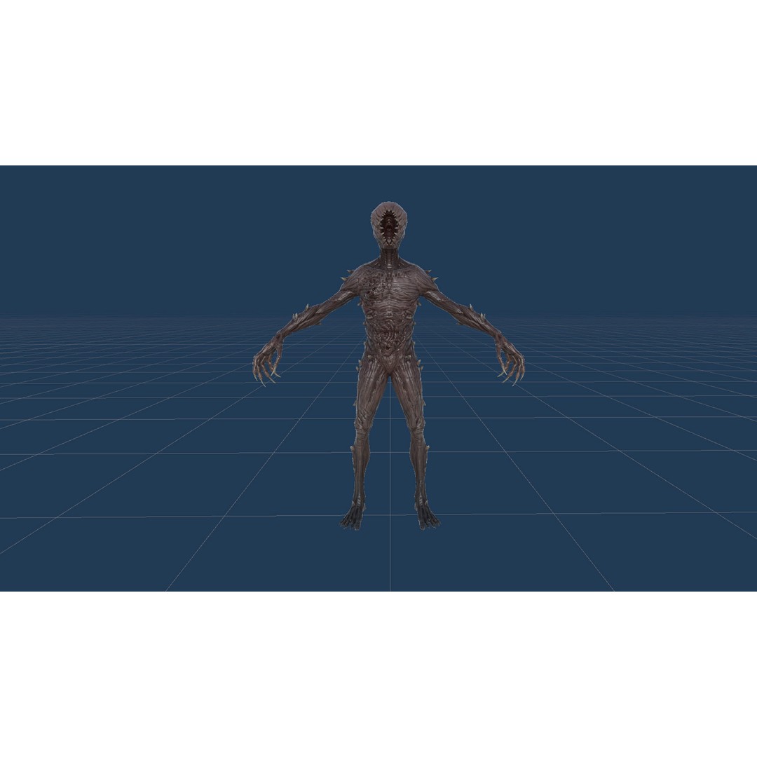 Monster 3D Model – Low Poly Animated Creature for Games - View 25