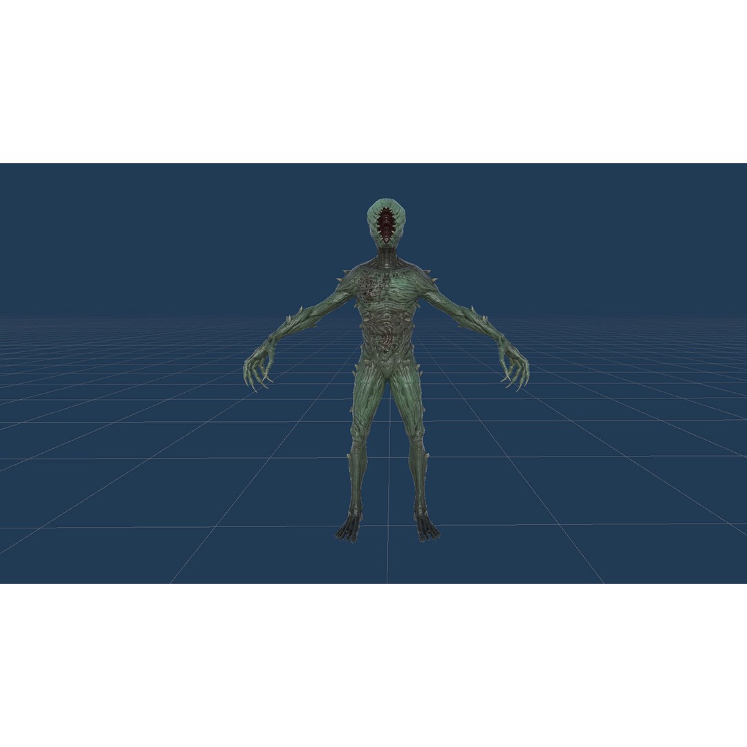 Monster 3D Model – Low Poly Animated Creature for Games - View 26