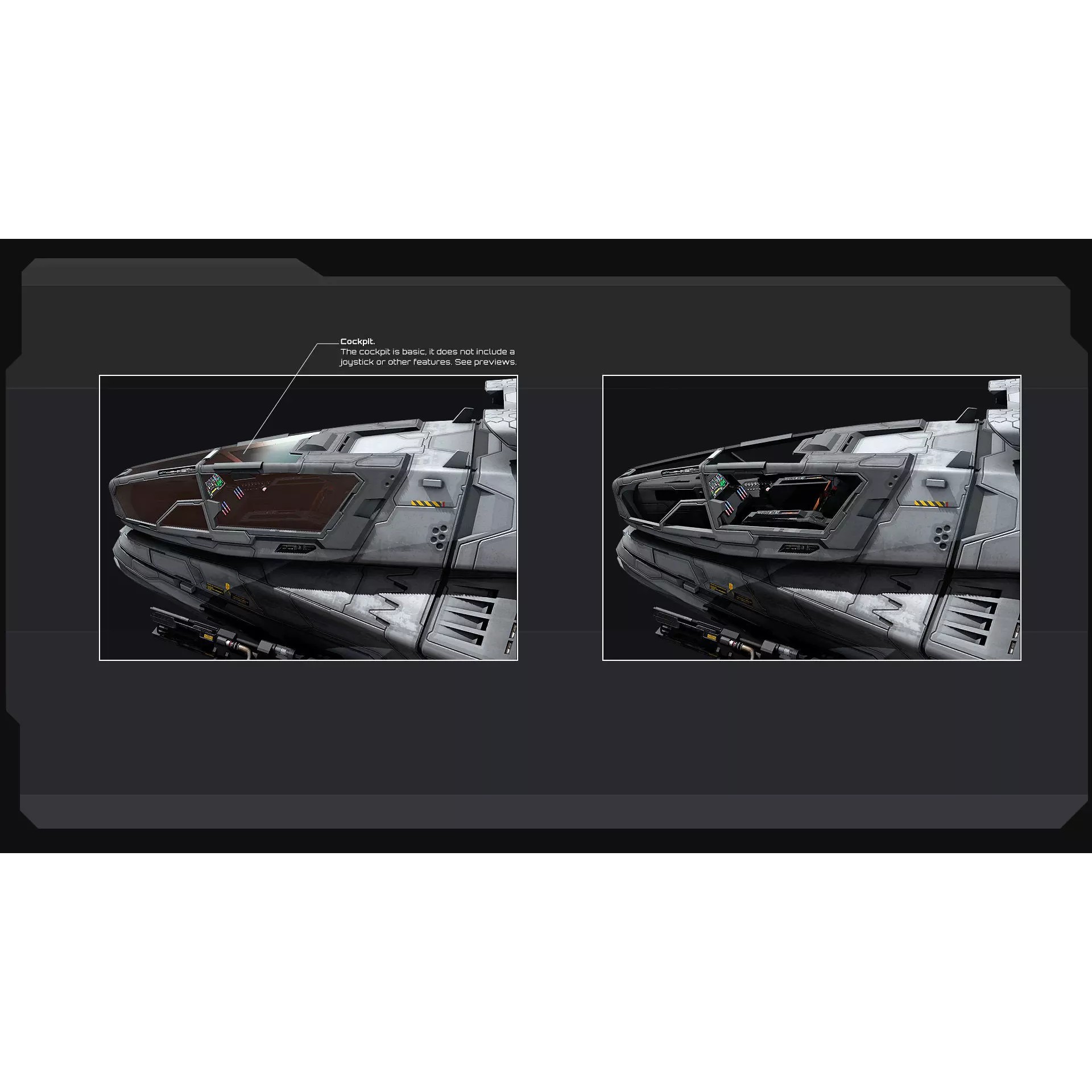 VTOL - Stealth Fighter - Low-Poly Game-Ready 3D Model - View 11