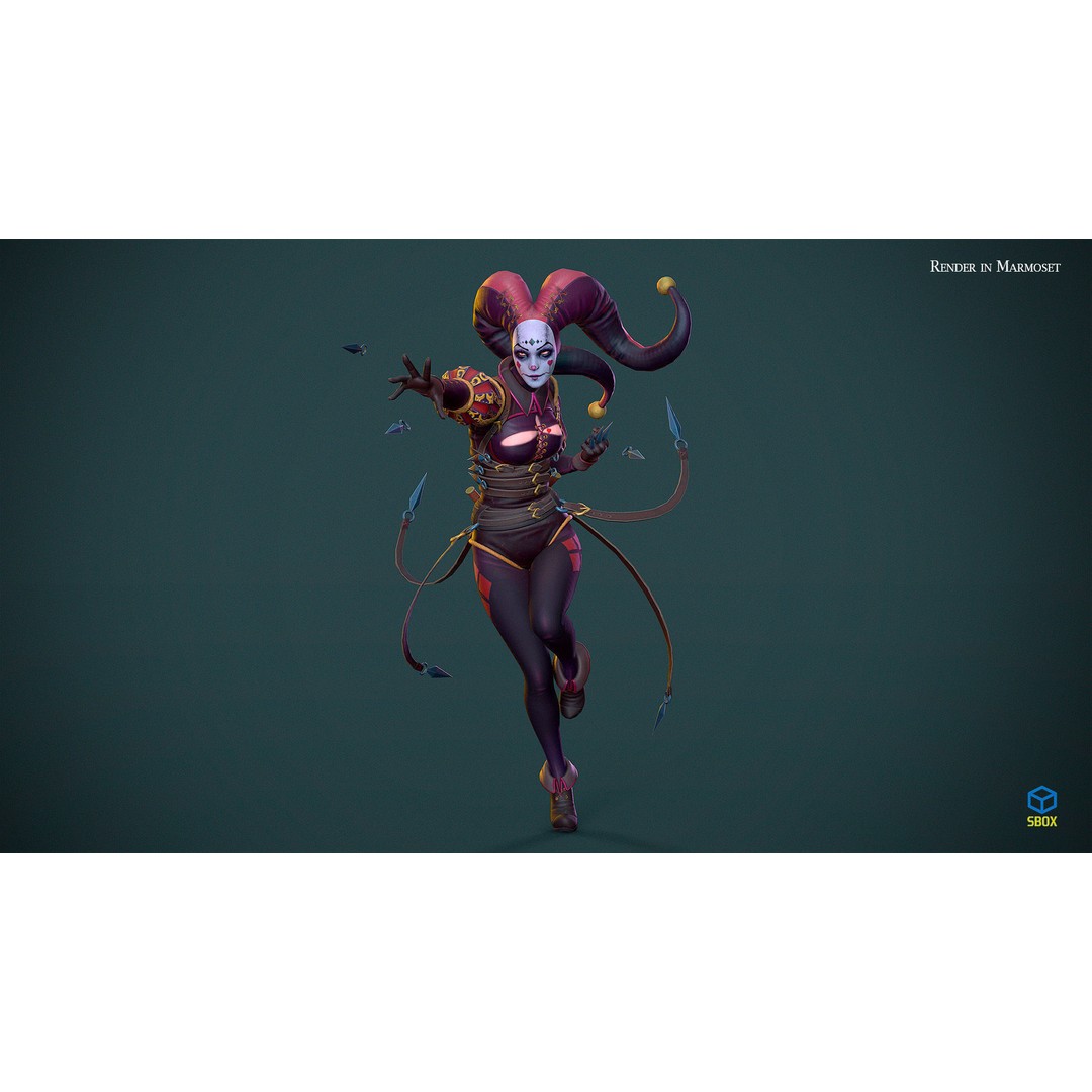 Fantasy Character 3D Model – Low Poly Rigged Pack for Games, FBX & Unity - View 15
