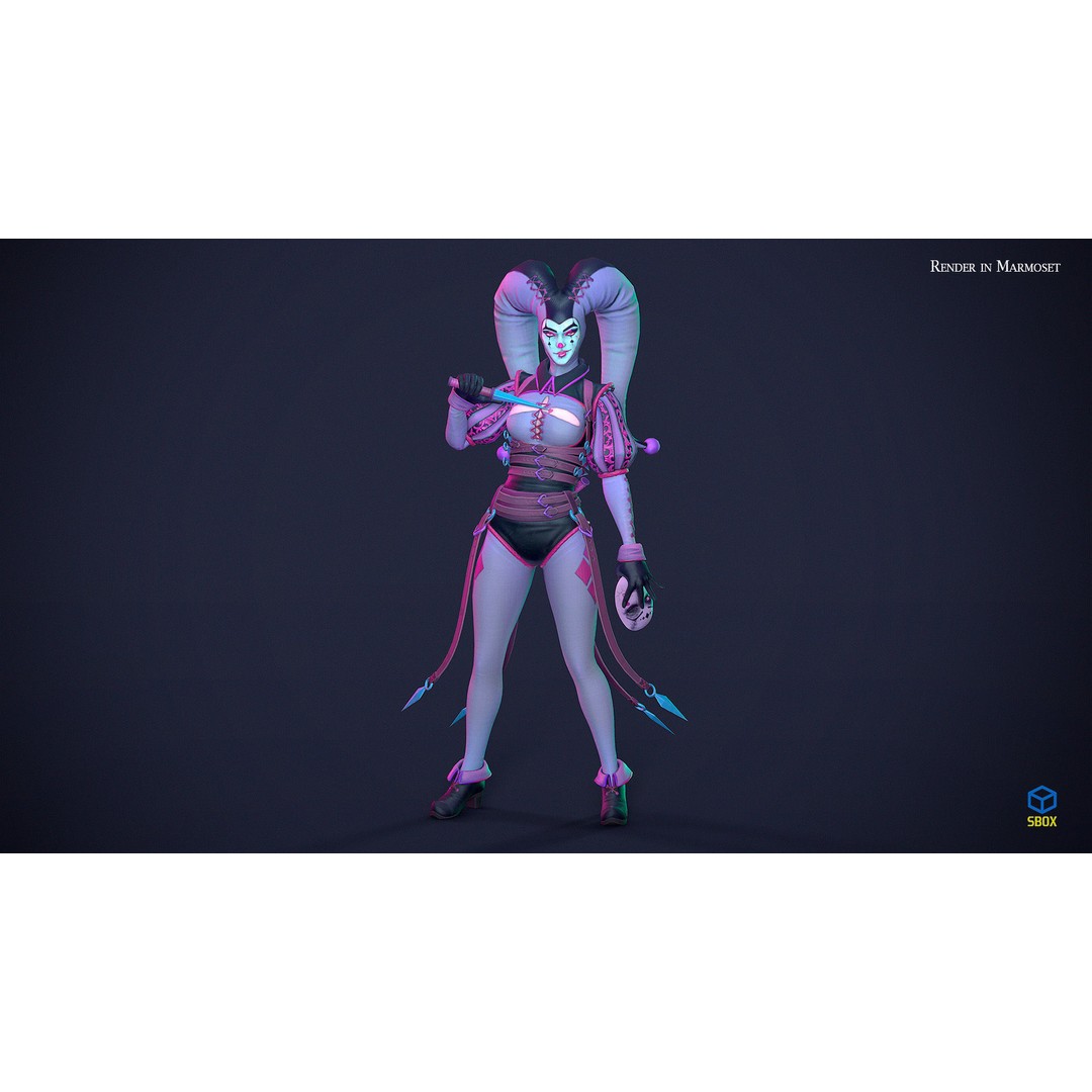 Fantasy Character 3D Model – Low Poly Rigged Pack for Games, FBX & Unity - View 20