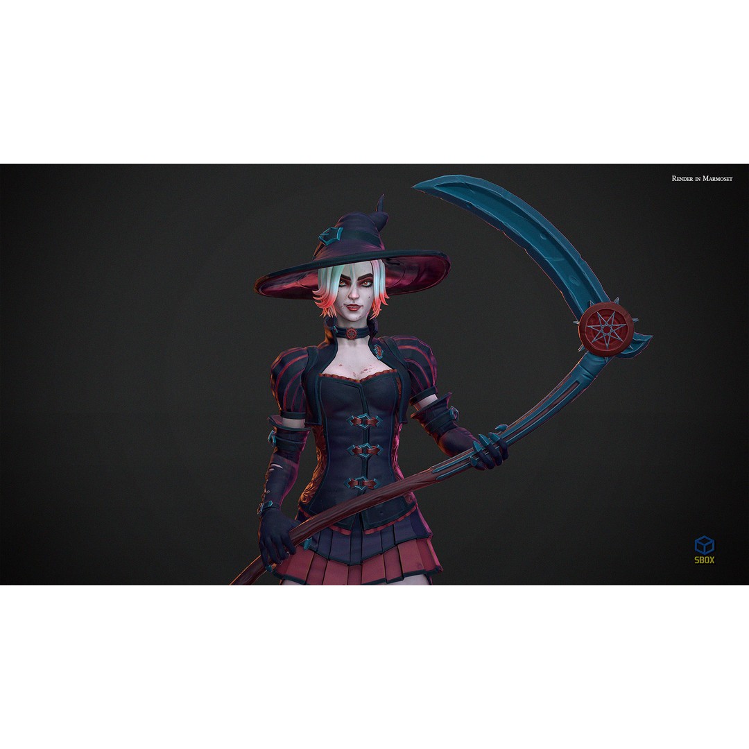 Fantasy Character 3D Model – Low Poly Rigged Pack for Games, FBX & Unity - View 22
