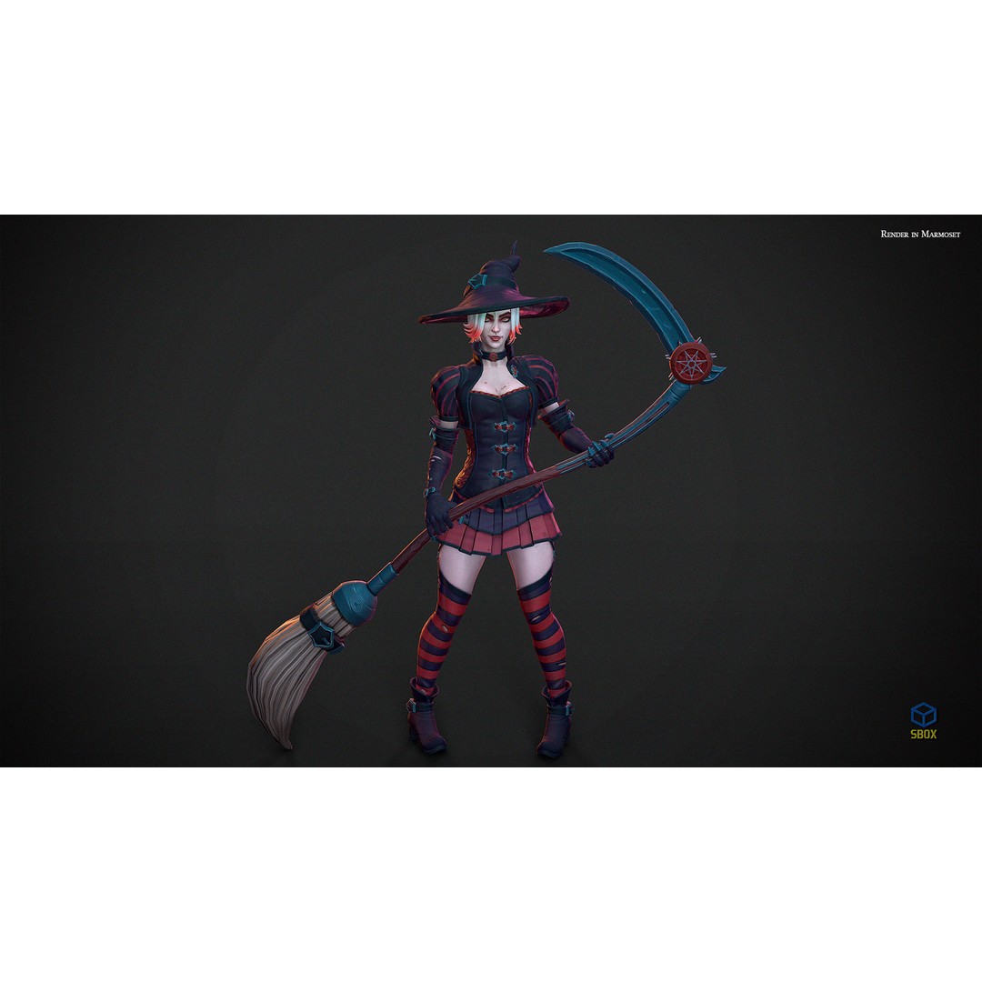 Fantasy Character 3D Model – Low Poly Rigged Pack for Games, FBX & Unity - View 23
