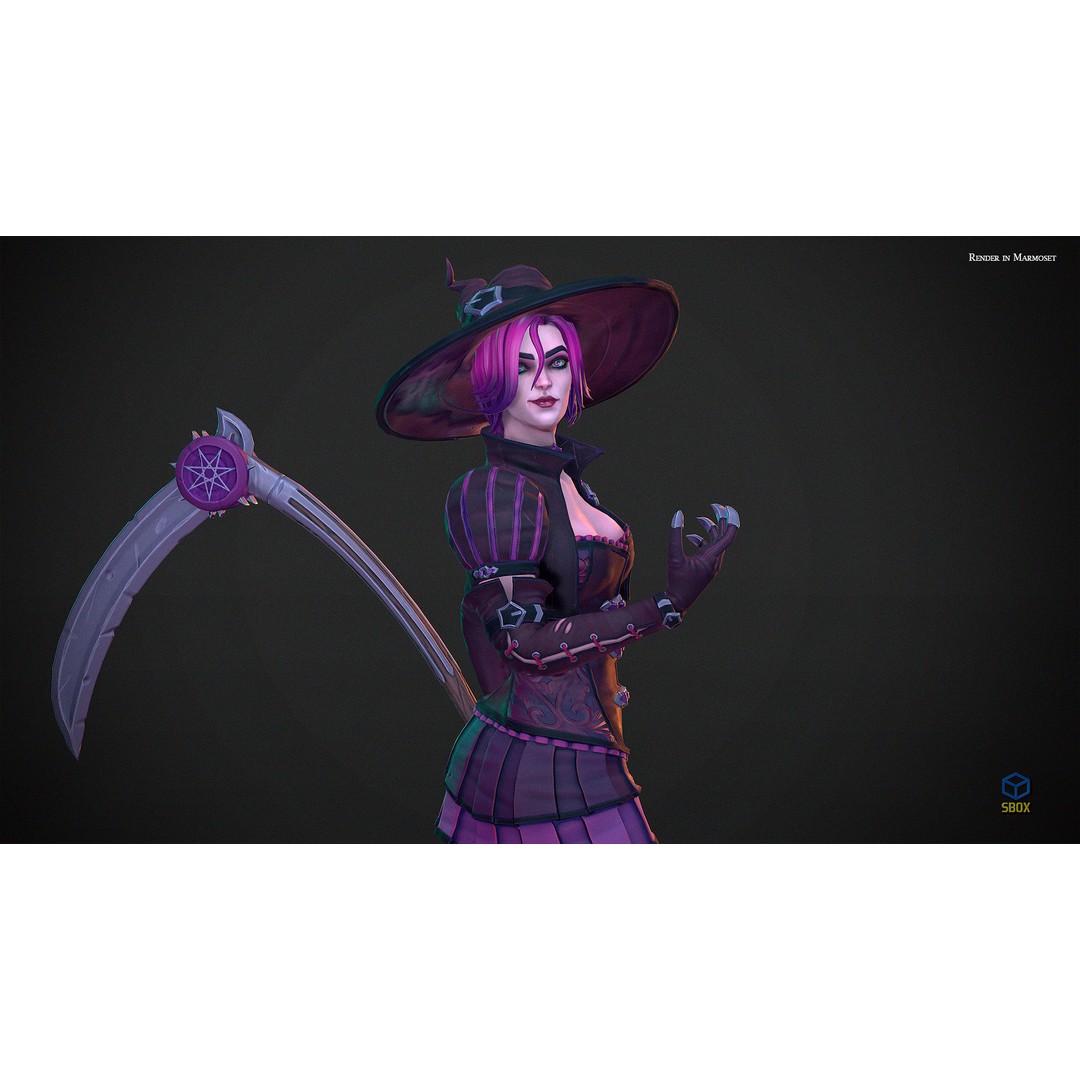 Fantasy Character 3D Model – Low Poly Rigged Pack for Games, FBX & Unity - View 24
