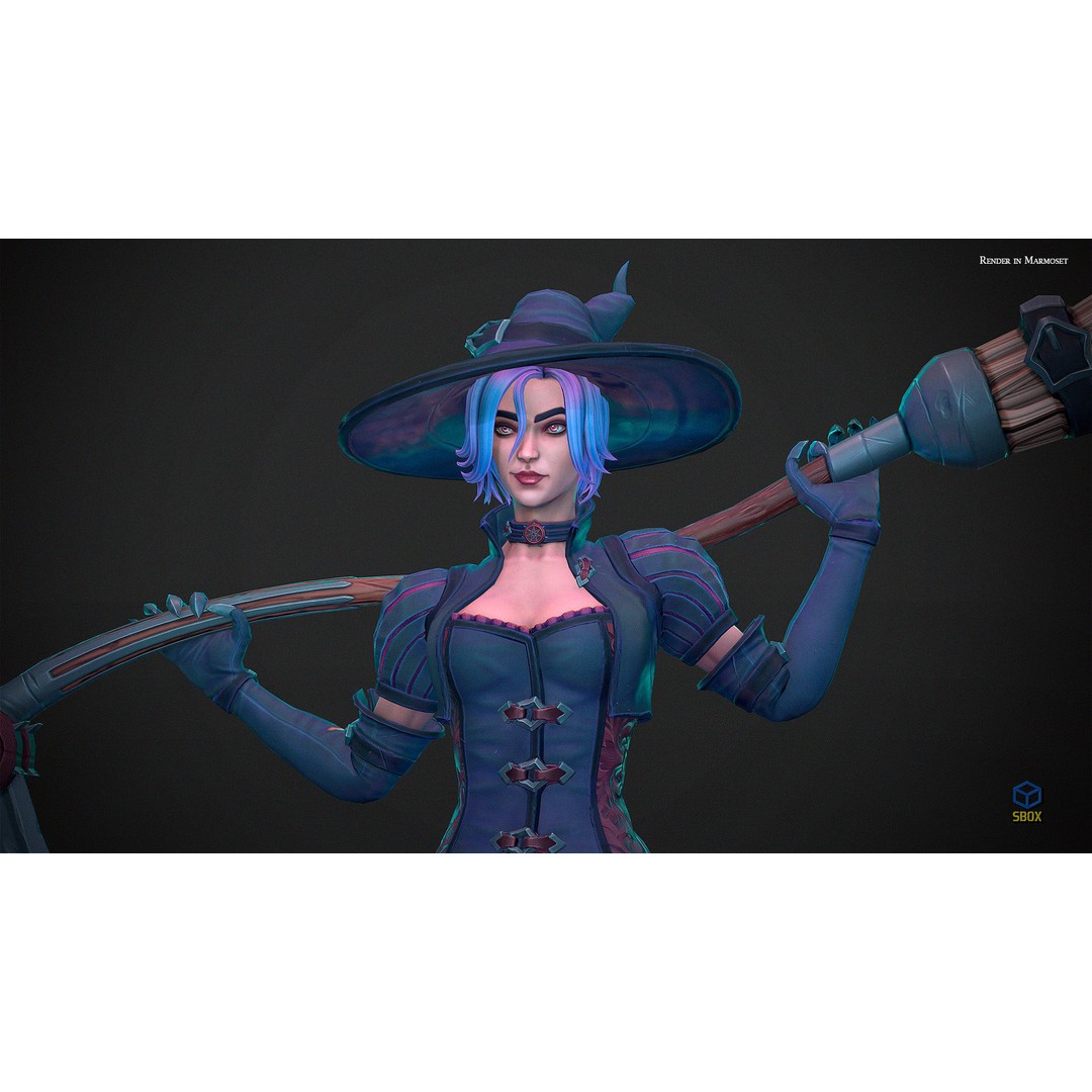 Fantasy Character 3D Model – Low Poly Rigged Pack for Games, FBX & Unity - View 26