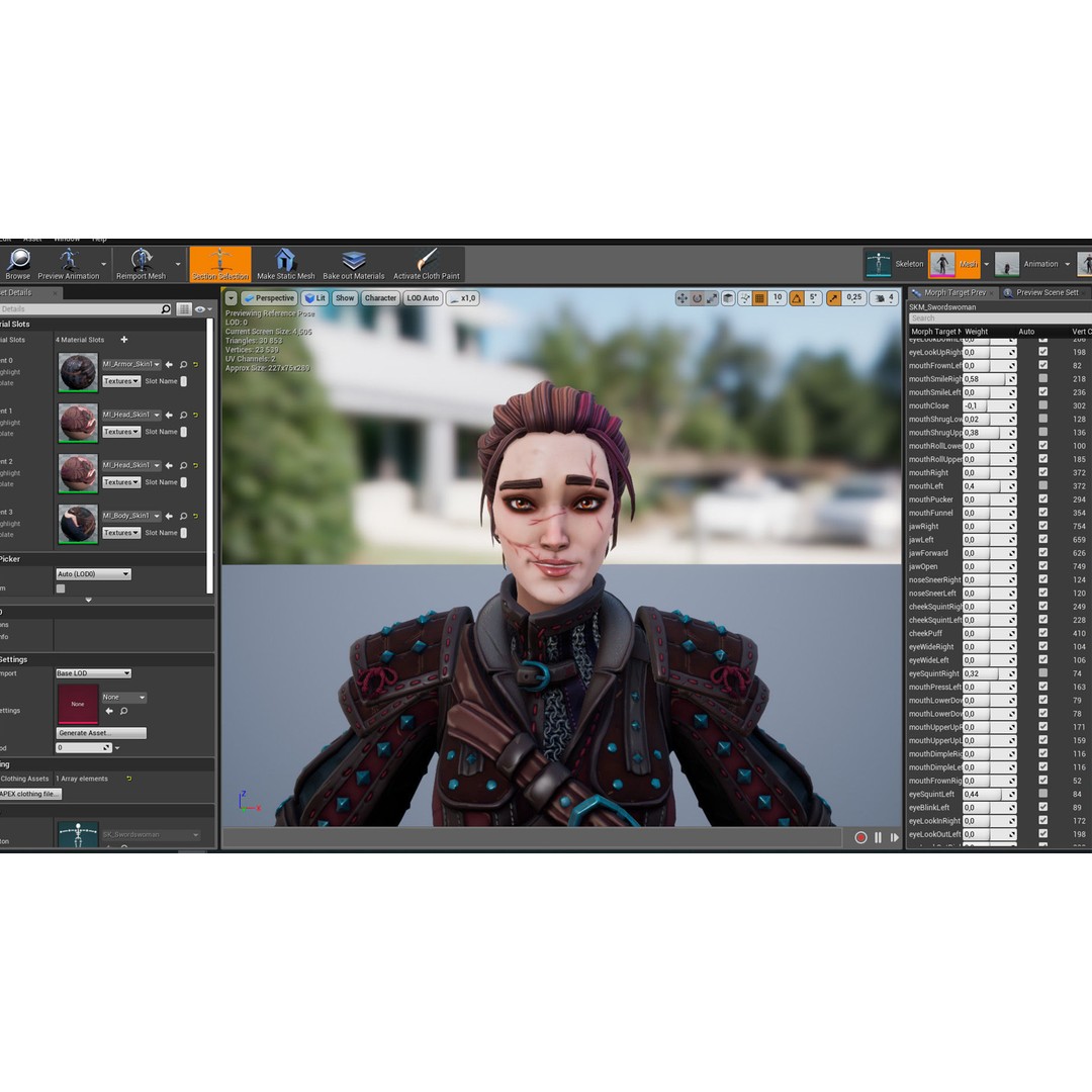 Fantasy Character 3D Model – Low Poly Rigged Pack for Games, FBX & Unity - View 48