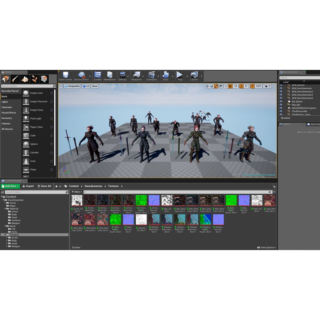 Fantasy Character 3D Model – Low Poly Rigged Pack for Games, FBX & Unity - View 50
