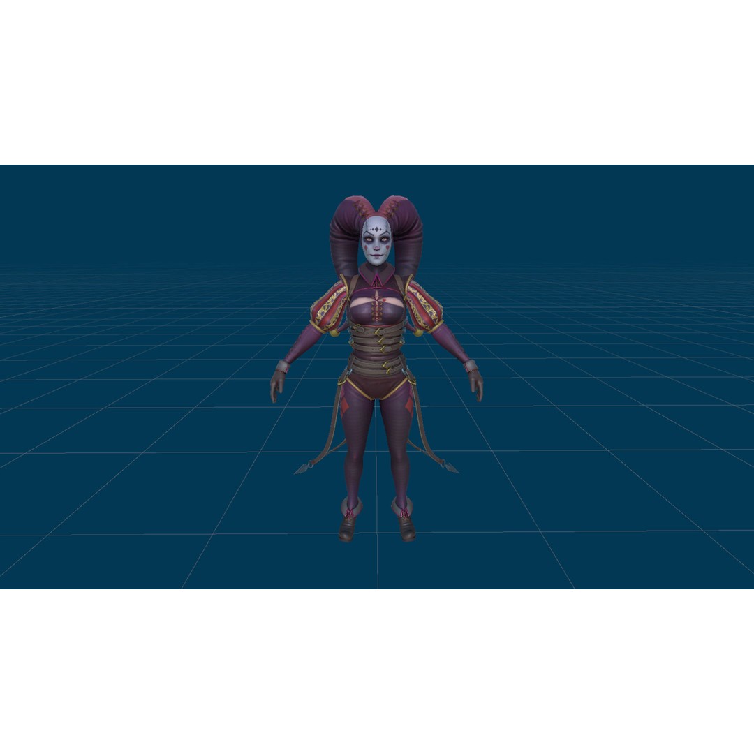 Fantasy Character 3D Model – Low Poly Rigged Pack for Games, FBX & Unity - View 68