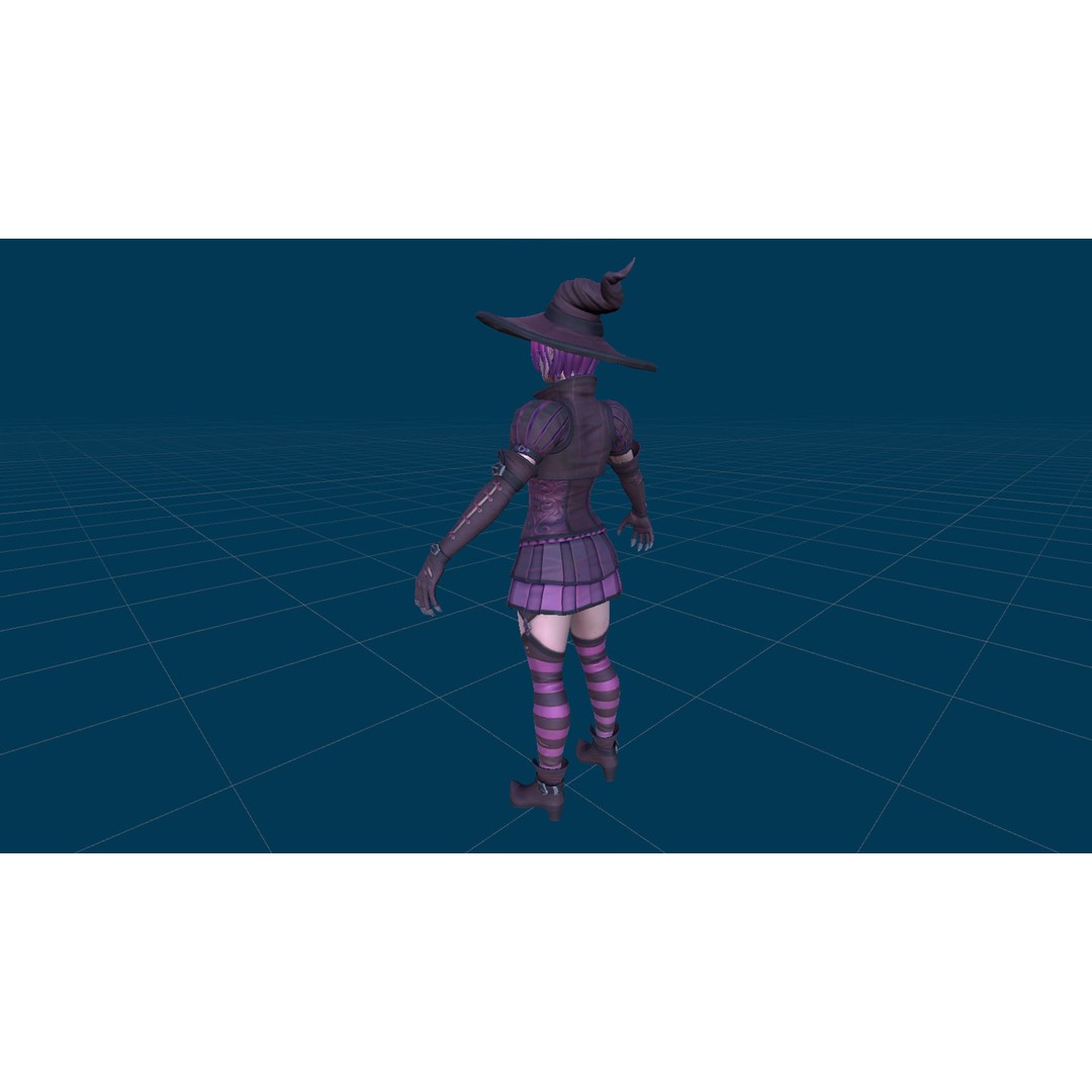 Fantasy Character 3D Model – Low Poly Rigged Pack for Games, FBX & Unity - View 69