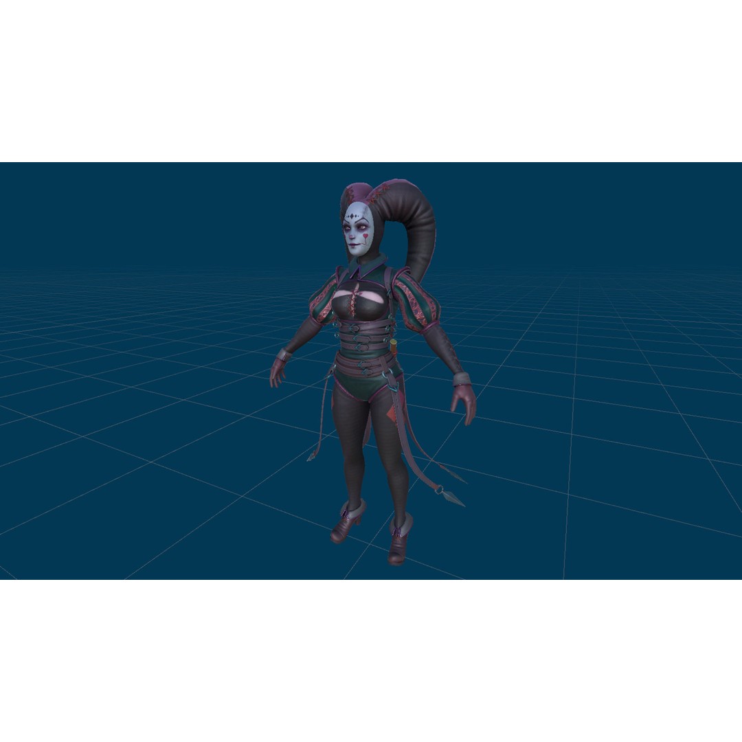 Fantasy Character 3D Model – Low Poly Rigged Pack for Games, FBX & Unity - View 70