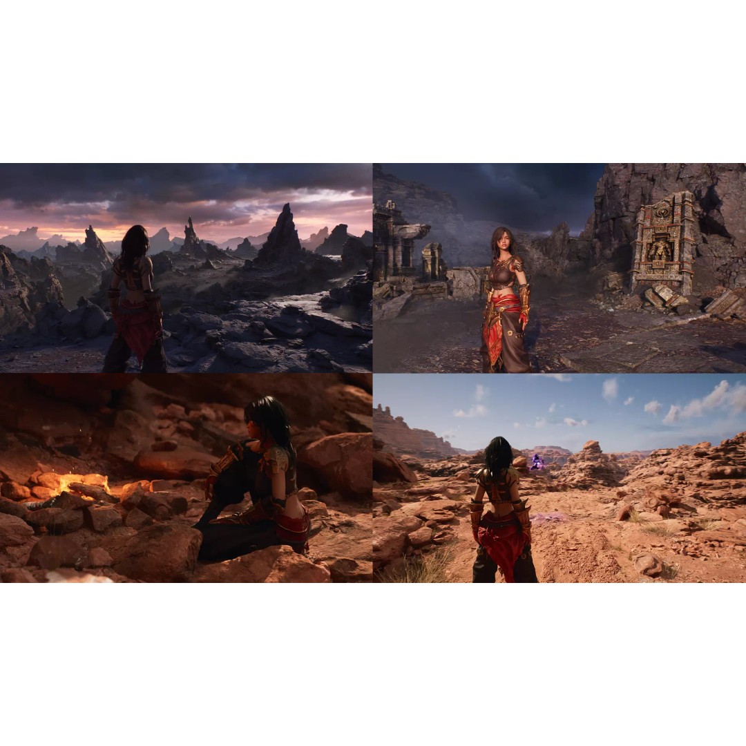Desert Assassin 3D Model – Game Ready Low-Poly Character, FBX - View 10