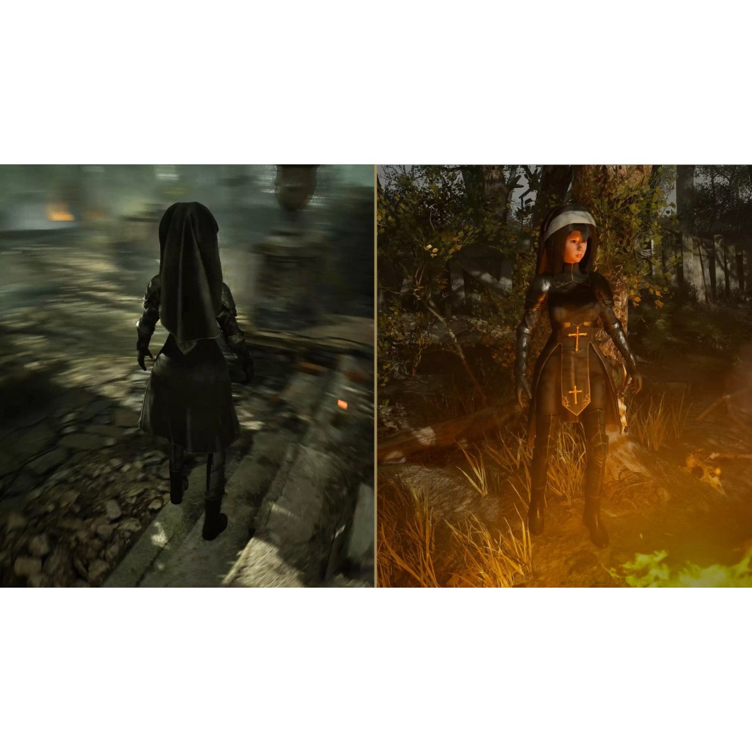 Morthessa 3D Model – Game Ready Female Character, Rigged PBR - View 8
