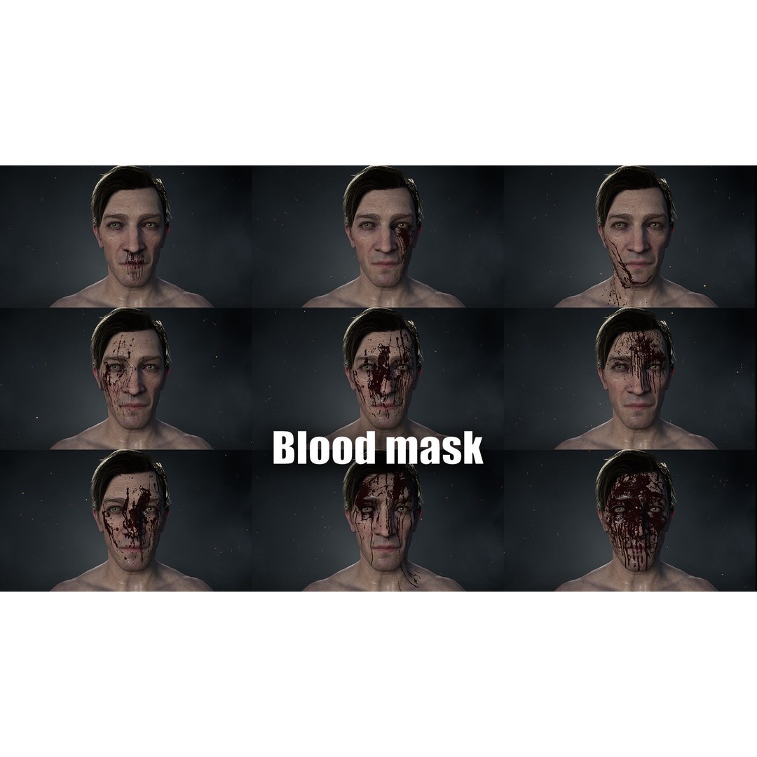 Vampire Priest 3D Model – Low Poly Game-Ready Character, FBX - View 15