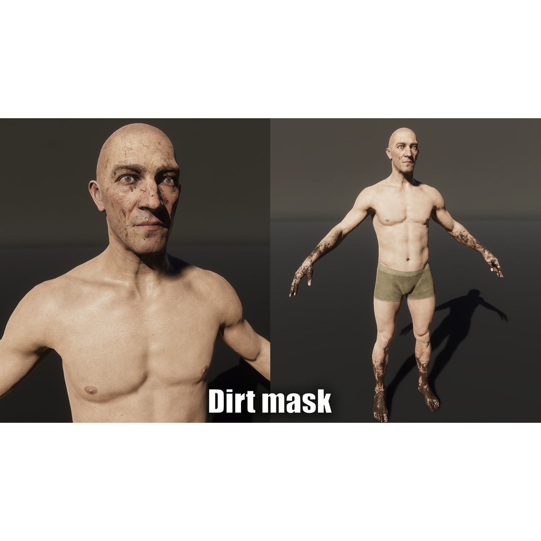 Vampire Priest 3D Model – Low Poly Game-Ready Character, FBX - View 25