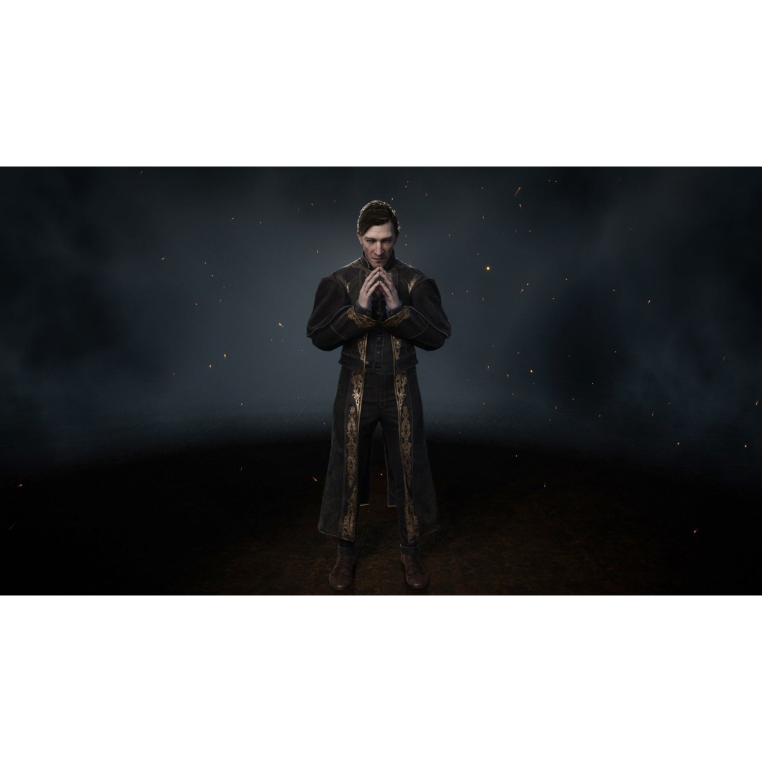 Vampire Priest 3D Model – Low Poly Game-Ready Character, FBX - View 4