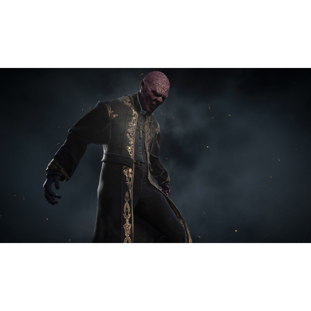 Vampire Priest 3D Model – Low Poly Game-Ready Character, FBX - View 6