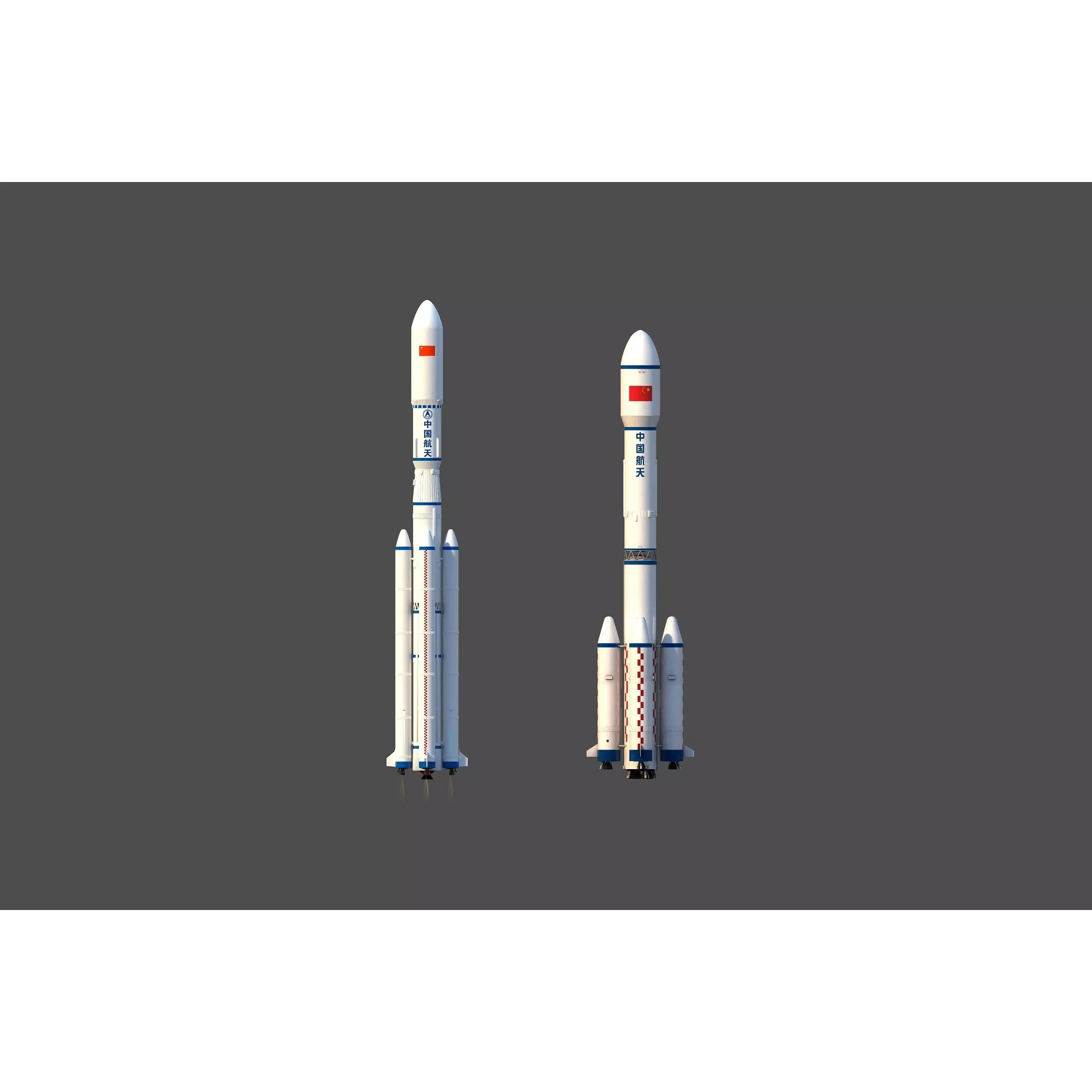 Rocket Launch Pad - Low-Poly Game-Ready 3D Model - View 13