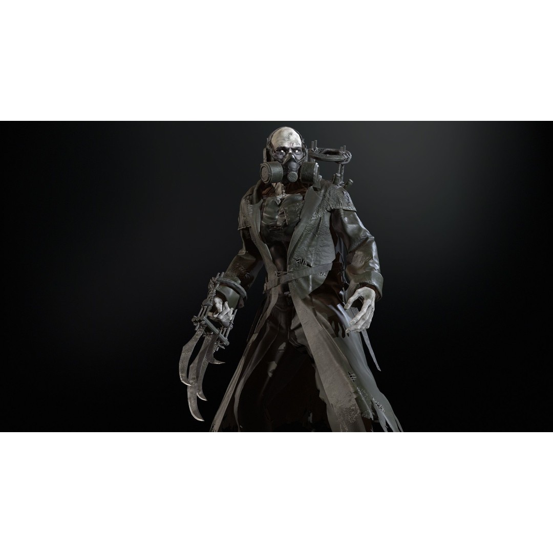 SuperZombie6 3D Model – Low Poly Game Character with Animations, FBX - View 16