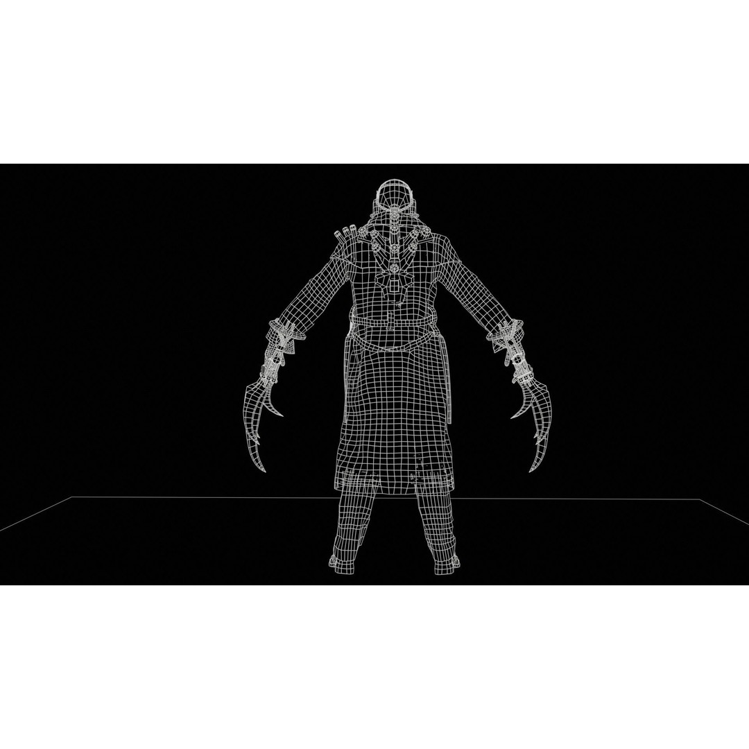 SuperZombie6 3D Model – Low Poly Game Character with Animations, FBX - View 18