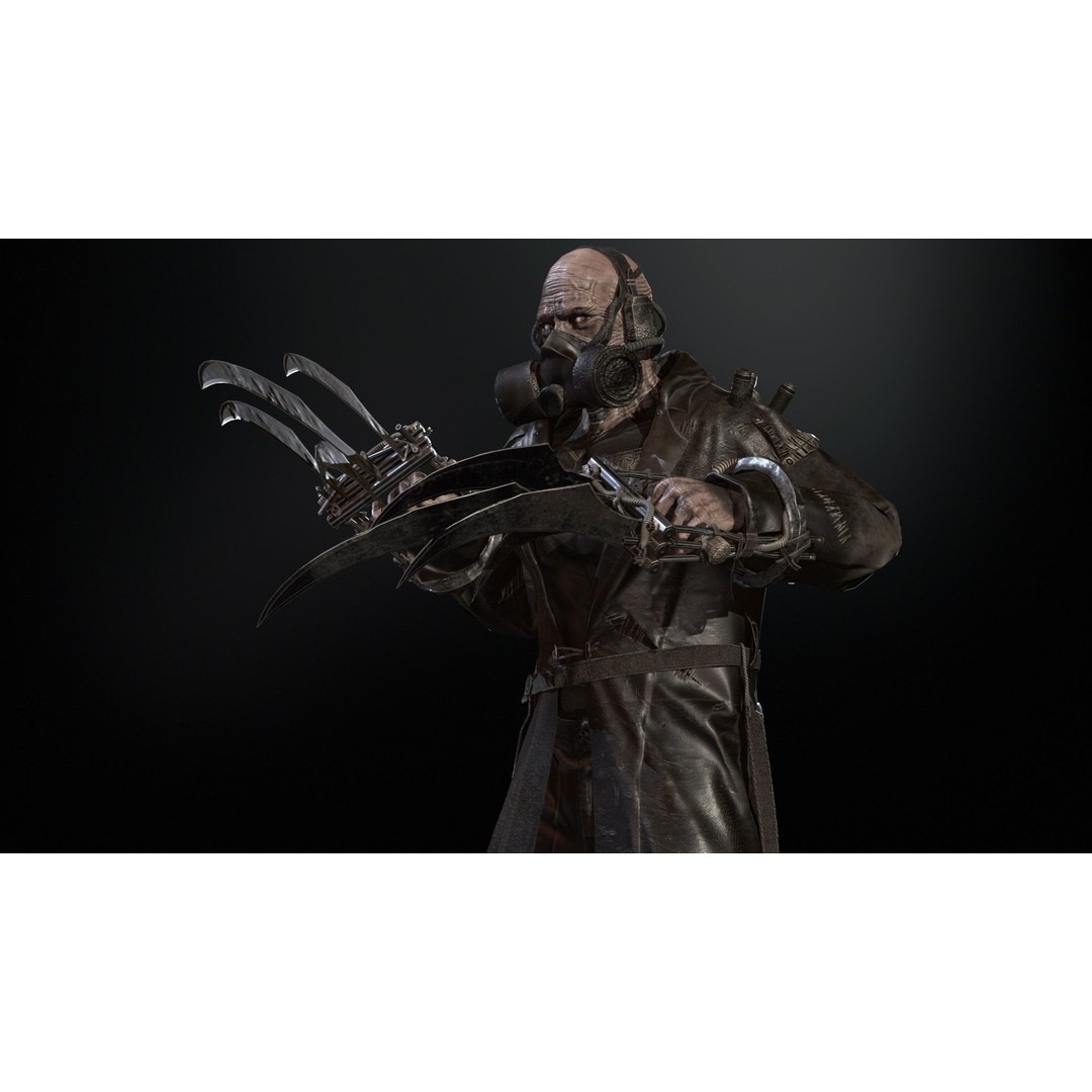 SuperZombie6 3D Model – Low Poly Game Character with Animations, FBX - View 28