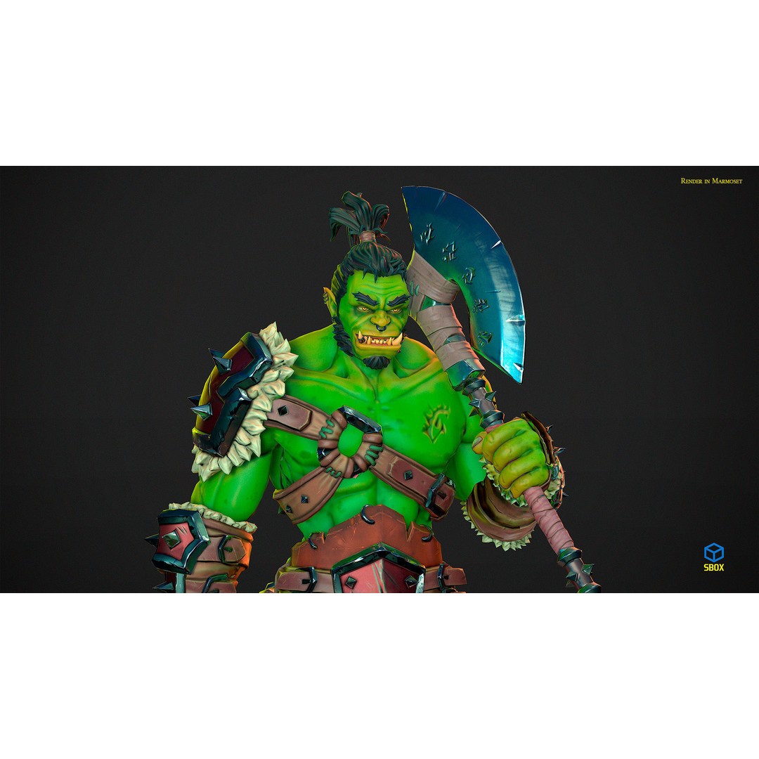 Orc 3D Model Pack – Low Poly Rigged Characters for Unity & Unreal - View 10