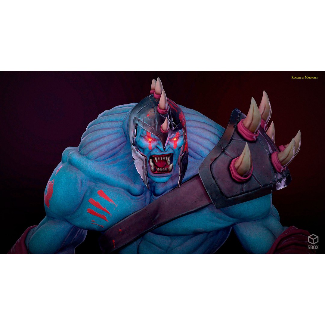 Orc 3D Model Pack – Low Poly Rigged Characters for Unity & Unreal - View 14