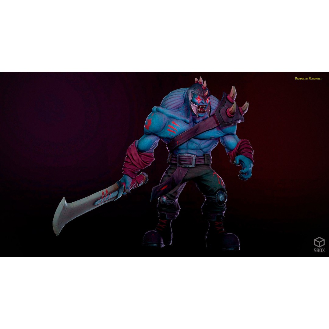 Orc 3D Model Pack – Low Poly Rigged Characters for Unity & Unreal - View 15