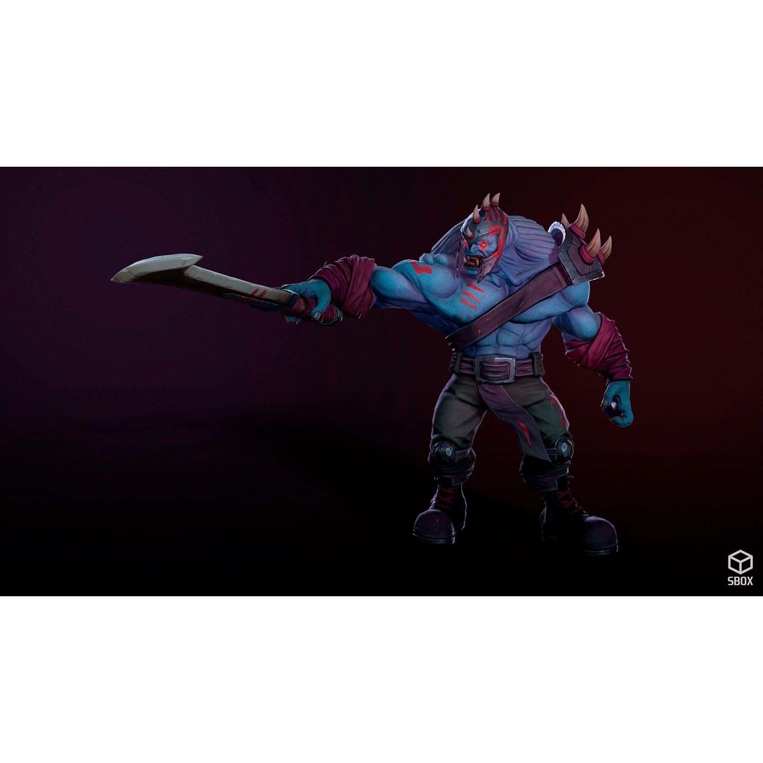 Orc 3D Model Pack – Low Poly Rigged Characters for Unity & Unreal - View 16