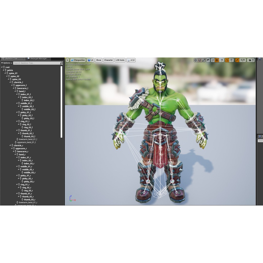 Orc 3D Model Pack – Low Poly Rigged Characters for Unity & Unreal - View 26