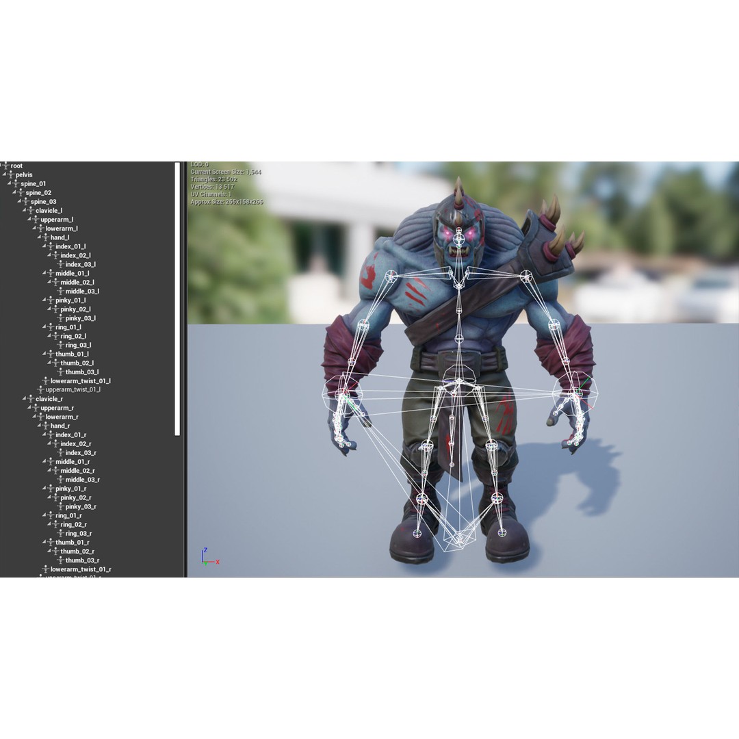 Orc 3D Model Pack – Low Poly Rigged Characters for Unity & Unreal - View 31