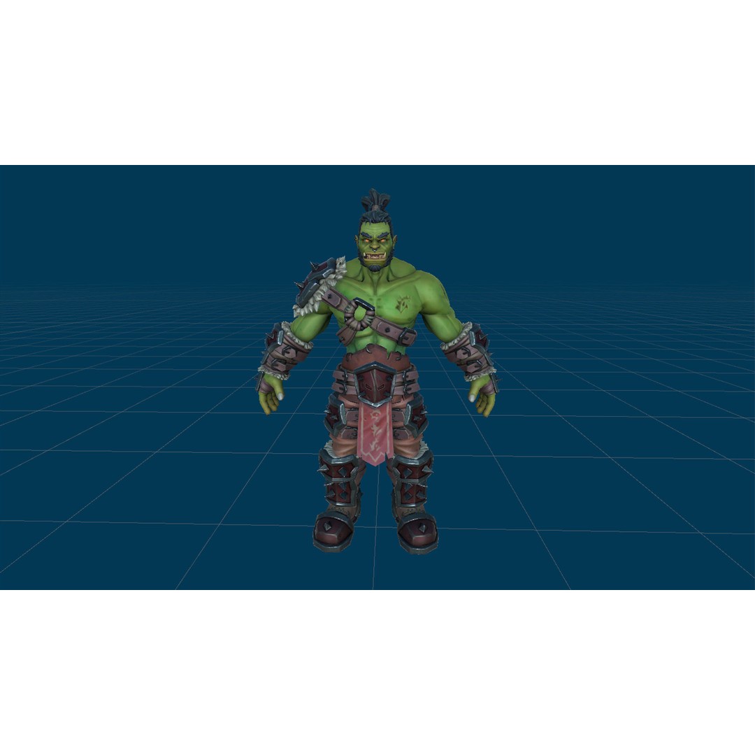 Orc 3D Model Pack – Low Poly Rigged Characters for Unity & Unreal - View 32