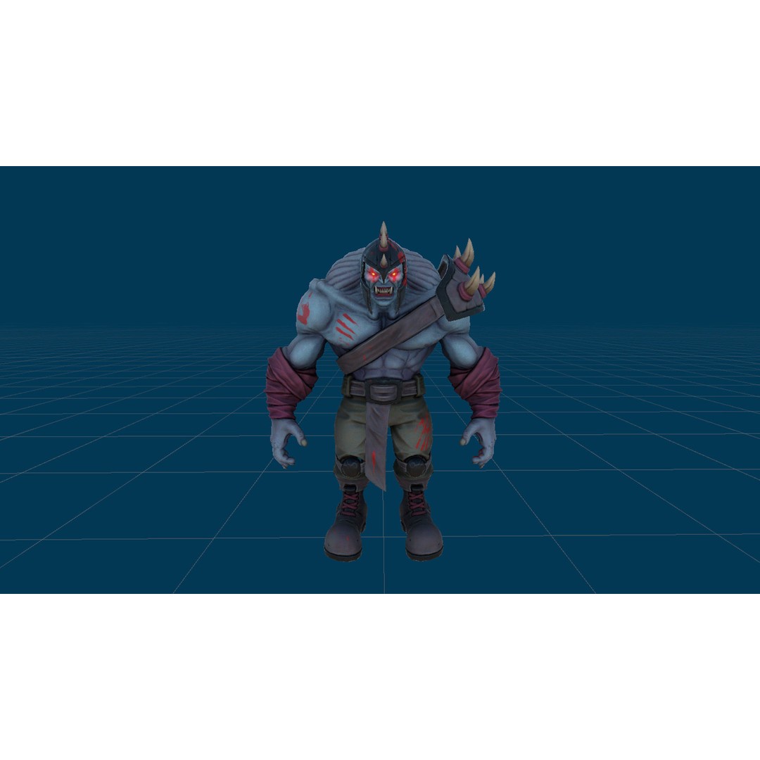 Orc 3D Model Pack – Low Poly Rigged Characters for Unity & Unreal - View 38