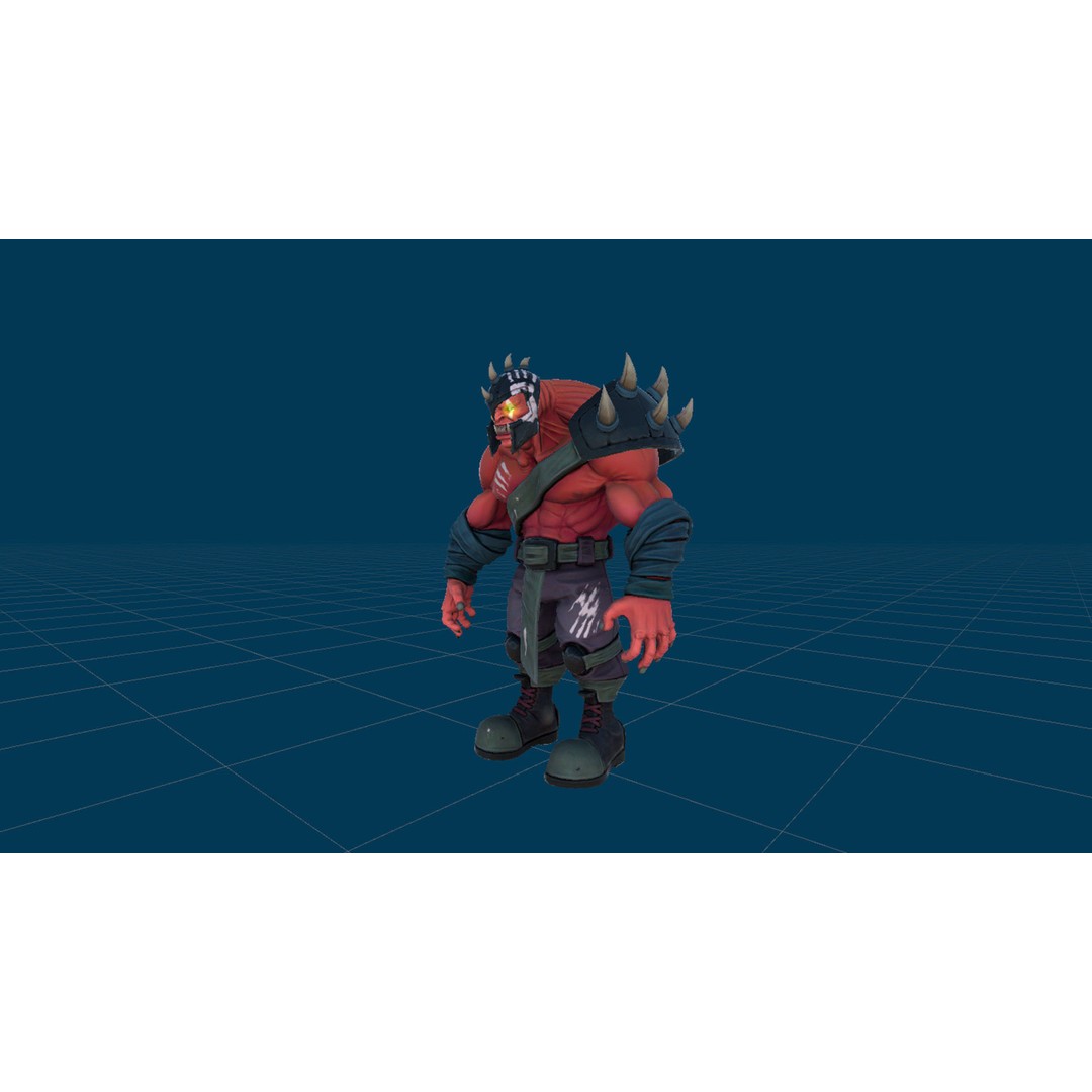 Orc 3D Model Pack – Low Poly Rigged Characters for Unity & Unreal - View 40