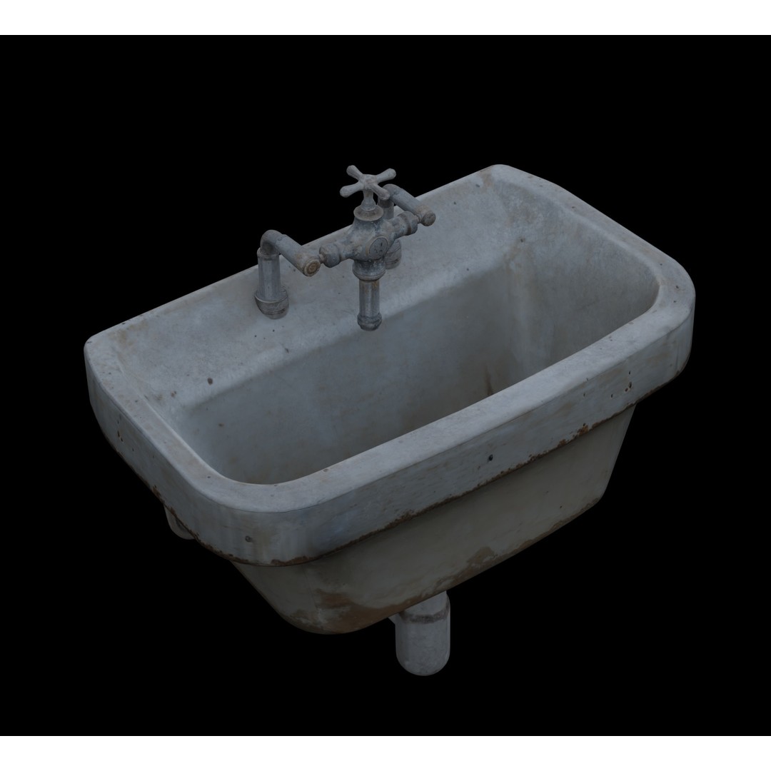 Abandoned Hospital 3D Model – Low Poly Interior Asset, PBR - View 15