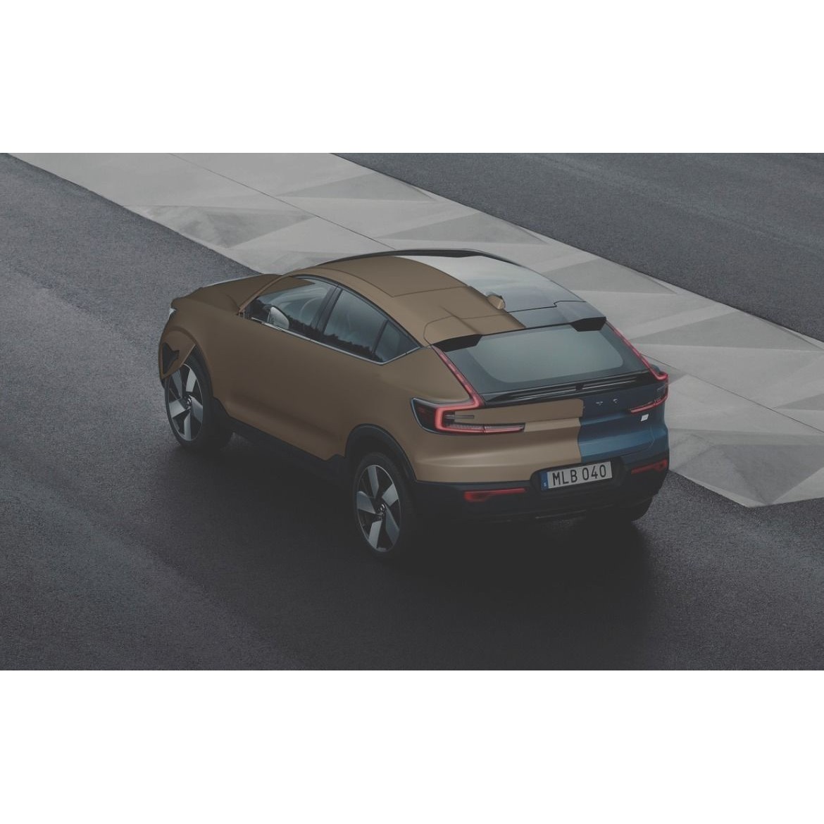 Volvo C40 Recharge 2022 - Game-Ready 3D Model - View 13