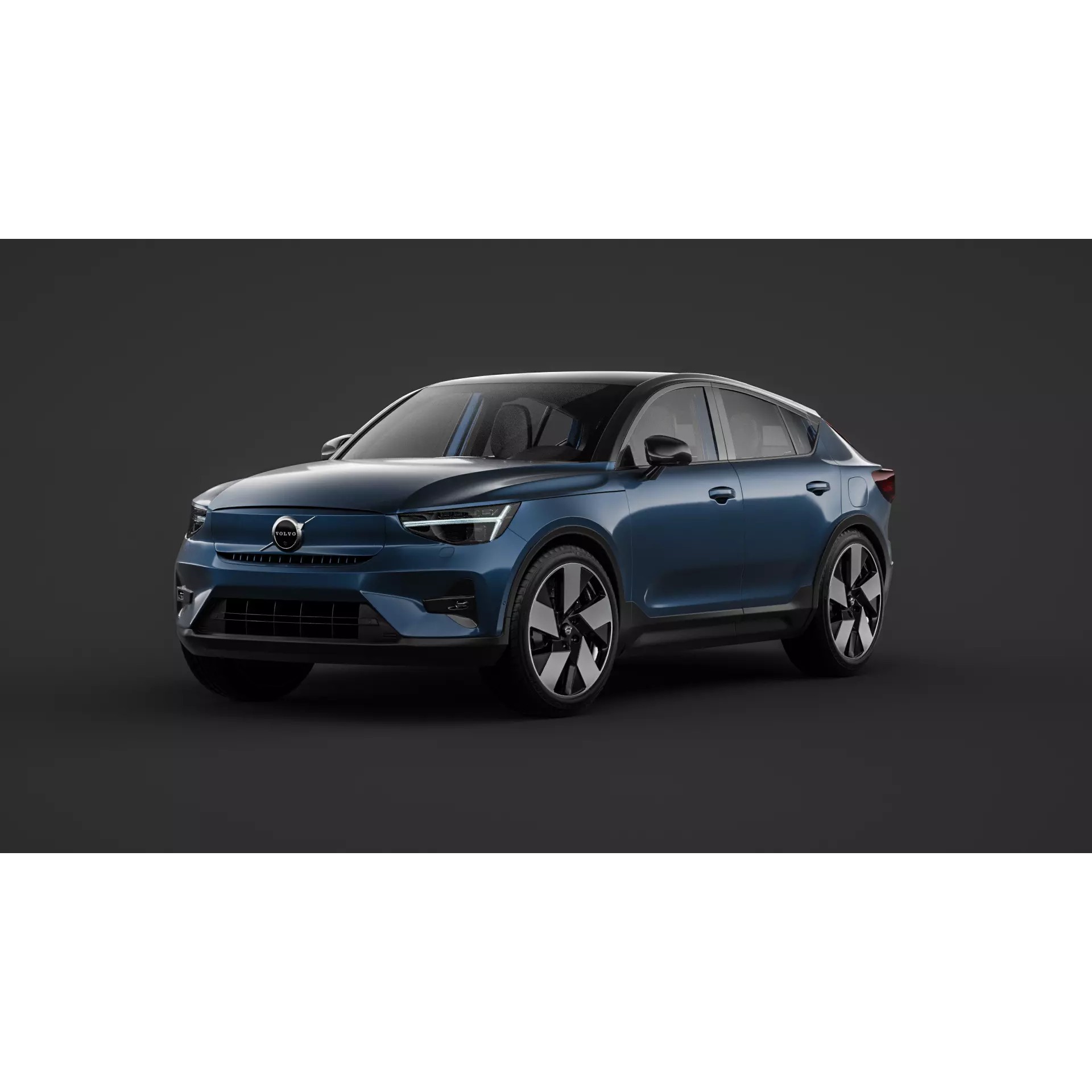 Volvo C40 Recharge 2022 - Game-Ready 3D Model - View 2