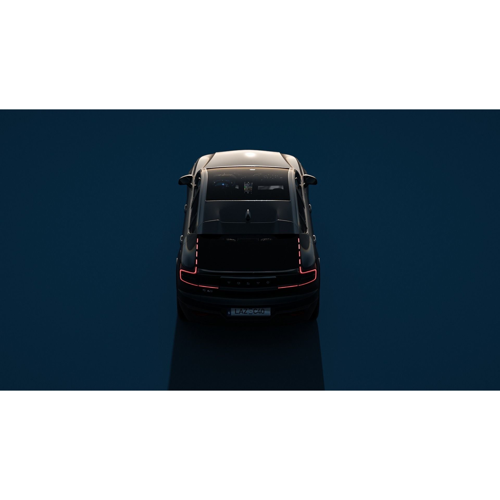 Volvo C40 Recharge 2022 - Game-Ready 3D Model - View 7